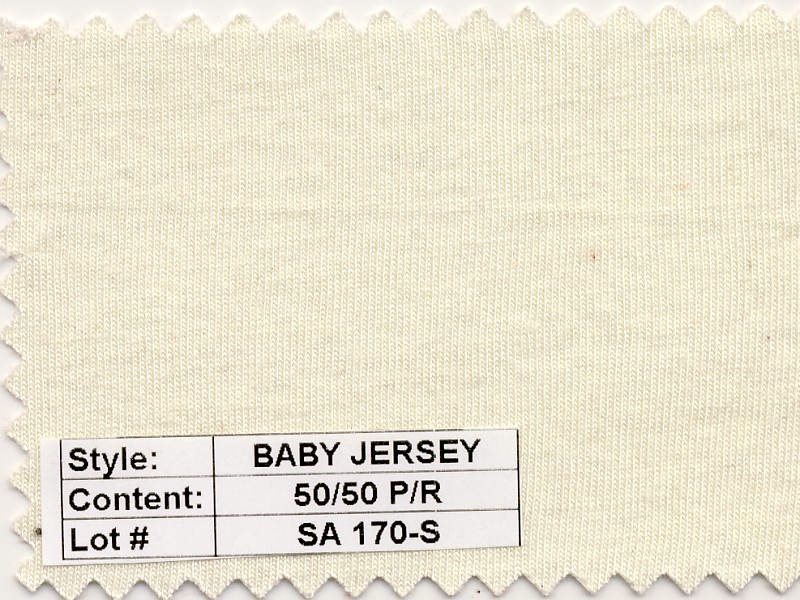 Baby Jersey 50/50 Poly Rayon